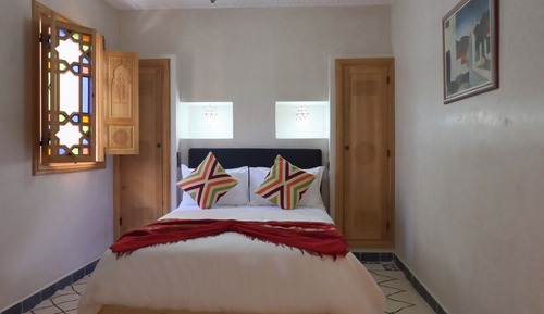 Chambre Double Classique, vue cour intérieure