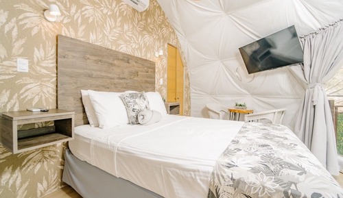Chambre Double Exclusive, non-fumeurs, vue jardin