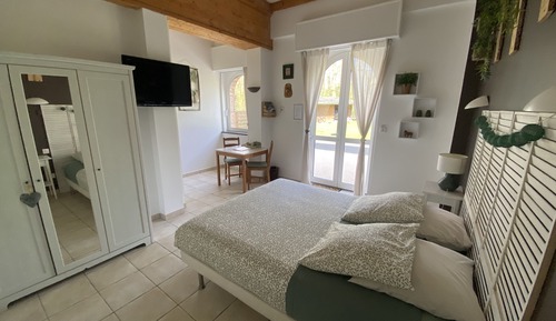 Chambre Double, vue jardin
