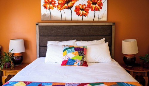 Chambre Signature, vue jardin