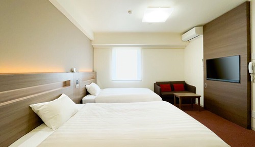 Chambre Standard avec lits jumeaux, 2 lits doubles, non-fumeurs, baignoire
