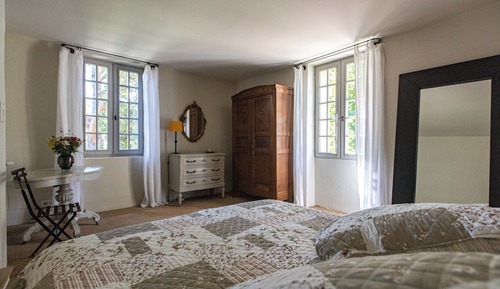 Chambre Double Classique, 1 grand lit, vue jardin