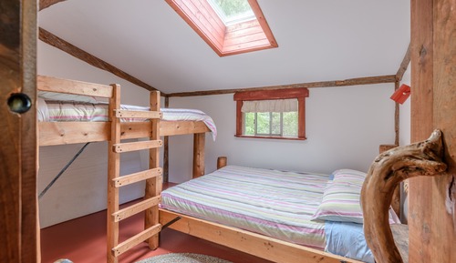 Cabane Confort, balcon