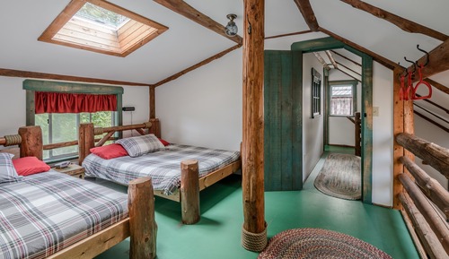 Cabane Confort, balcon