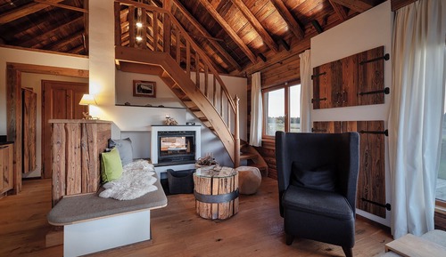 Chalet Familial, vue jardin