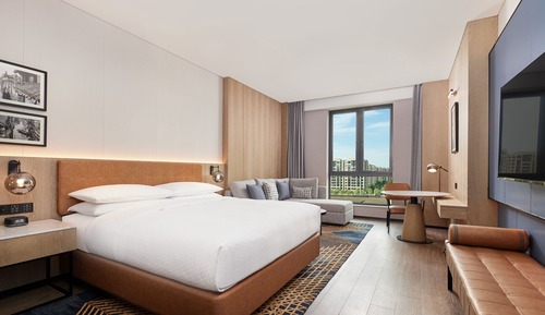 Chambre « Premier », 1 très grand lit, vue lac
