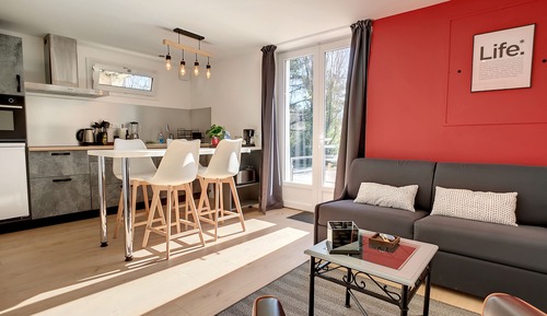 Appartement Confort, vue jardin