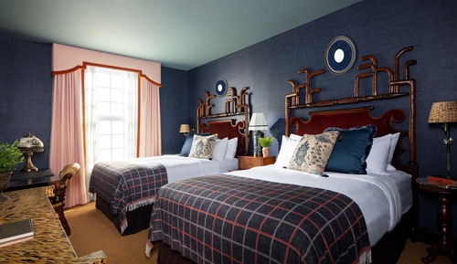 Chambre, 2 grands lits (Hearing)