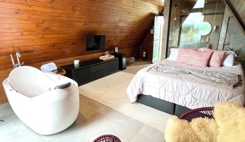 Cabane Luxe, vue jardin