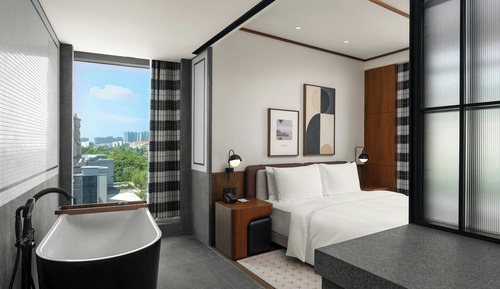 Suite, 1 chambre, vue ville