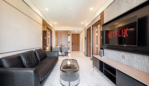 Suite Premium, 2 chambres, accès piscine, vue ville