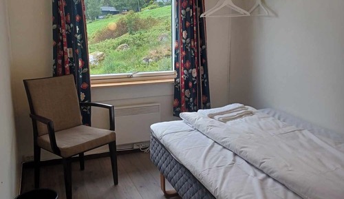 Chambre Simple, 1 lit une place, non-fumeurs, vue lac