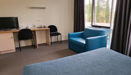 Chambre Exclusive, vue cour intérieure