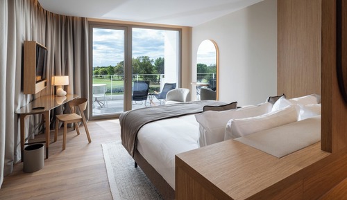 Chambre Deluxe, balcon, vue golf