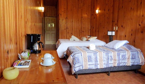 Chambre Triple, vue jardin
