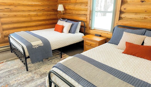 Cabane Familiale, vue lac