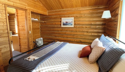Cabane Romantique, vue lac