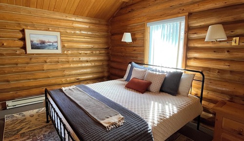 Cabane Romantique, vue lac