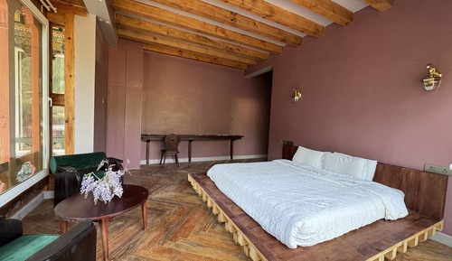 Chambre Supérieure, 1 chambre, salle de bains privée, vue montagne
