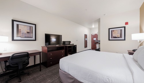 Chambre, accessible aux personnes à mobilité réduite, non-fumeurs (Single King Guestroom)