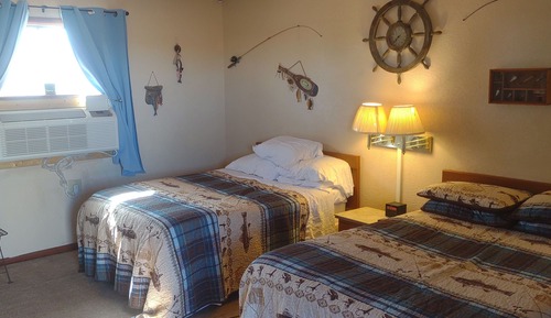 Suite Studio Deluxe, 2 grands lits, coin cuisine, rez-de-chaussée