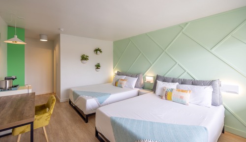Chambre Standard, 2 grands lits