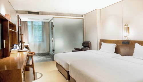 Chambre avec lits jumeaux