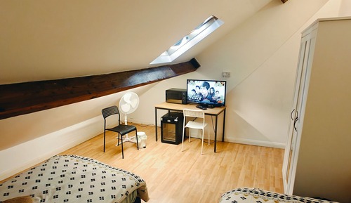 Chambre avec lits jumeaux