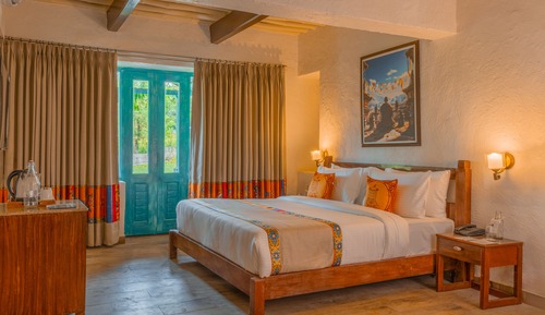 Chambre Premium, balcon, vue montagne