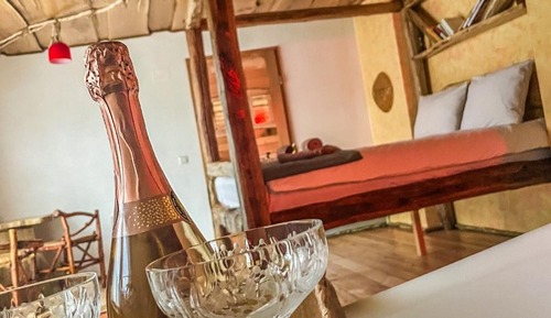 Chambre Double Romantique, vue montagne