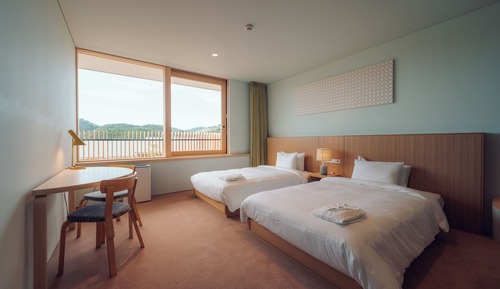 Chambre avec lits jumeaux, non-fumeurs (Hatago 3)