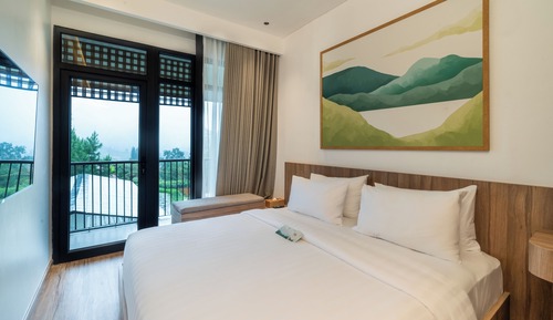 Chambre Double Deluxe, vue lac
