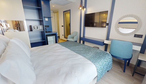 Chambre Deluxe, 1 lit double