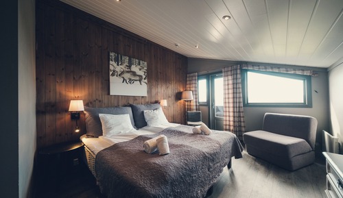 Chambre Deluxe Double ou avec lits jumeaux, vue montagne
