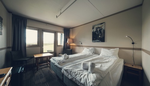 Chambre Économique Double ou avec lits jumeaux