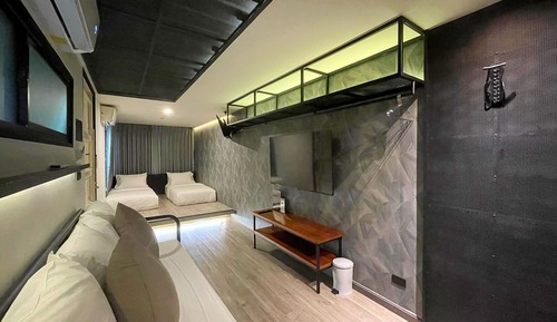 Chambre Deluxe avec lits jumeaux, baignoire