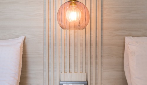 Chambre Supérieure avec lits jumeaux, vue mer