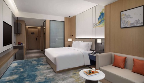 Chambre Deluxe, 1 très grand lit, non-fumeurs
