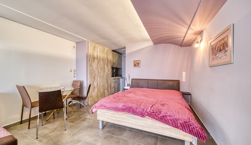 Studio, 1 chambre, balcon, vue jardin