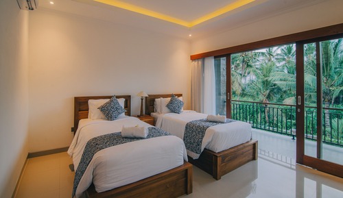 Chambre Double Supérieure, vue jardin