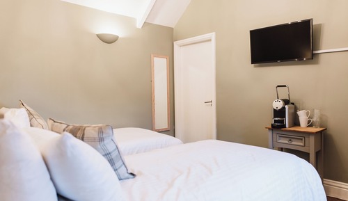 Chambre avec lits jumeaux