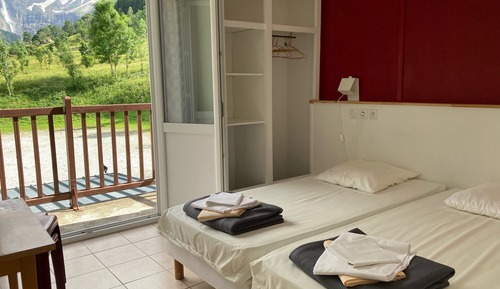 Chambre avec lits jumeaux
