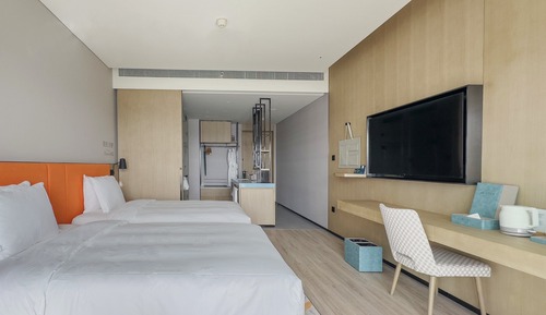 Chambre Standard, 2 lits doubles (High Floor)
