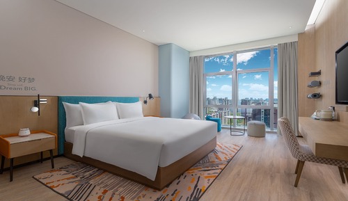 Chambre Standard, 1 très grand lit (High Floor)