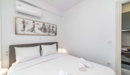 Loft, 2 chambres, accès piscine