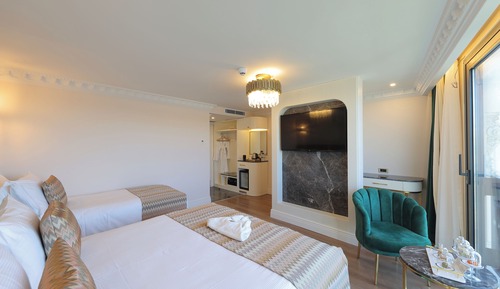 Chambre Triple Supérieure, vue mer