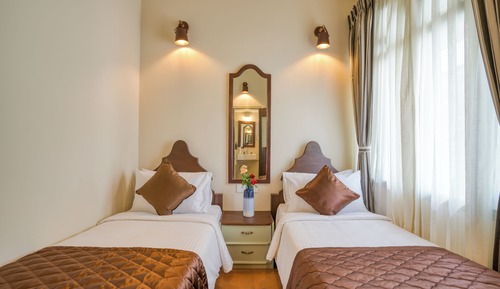 Villa, 2 chambres, balcon