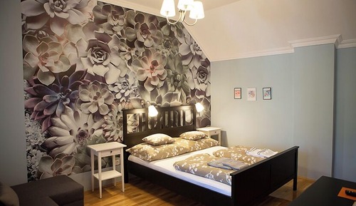 Chambre Triple Familiale, patio, vue jardin