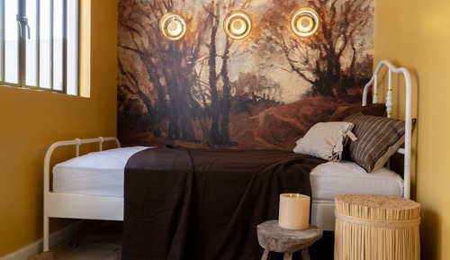 Chambre, 1 lit une place, salle de bains privée