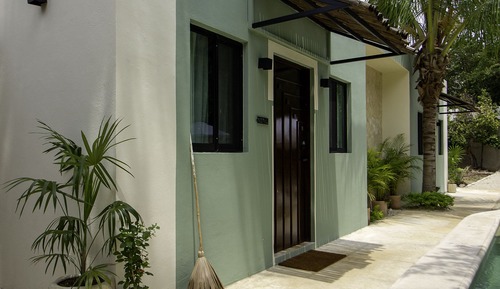 Bungalow « Premier », 1 grand lit, patio